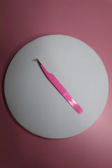 Pink Gold Tip Tweezers